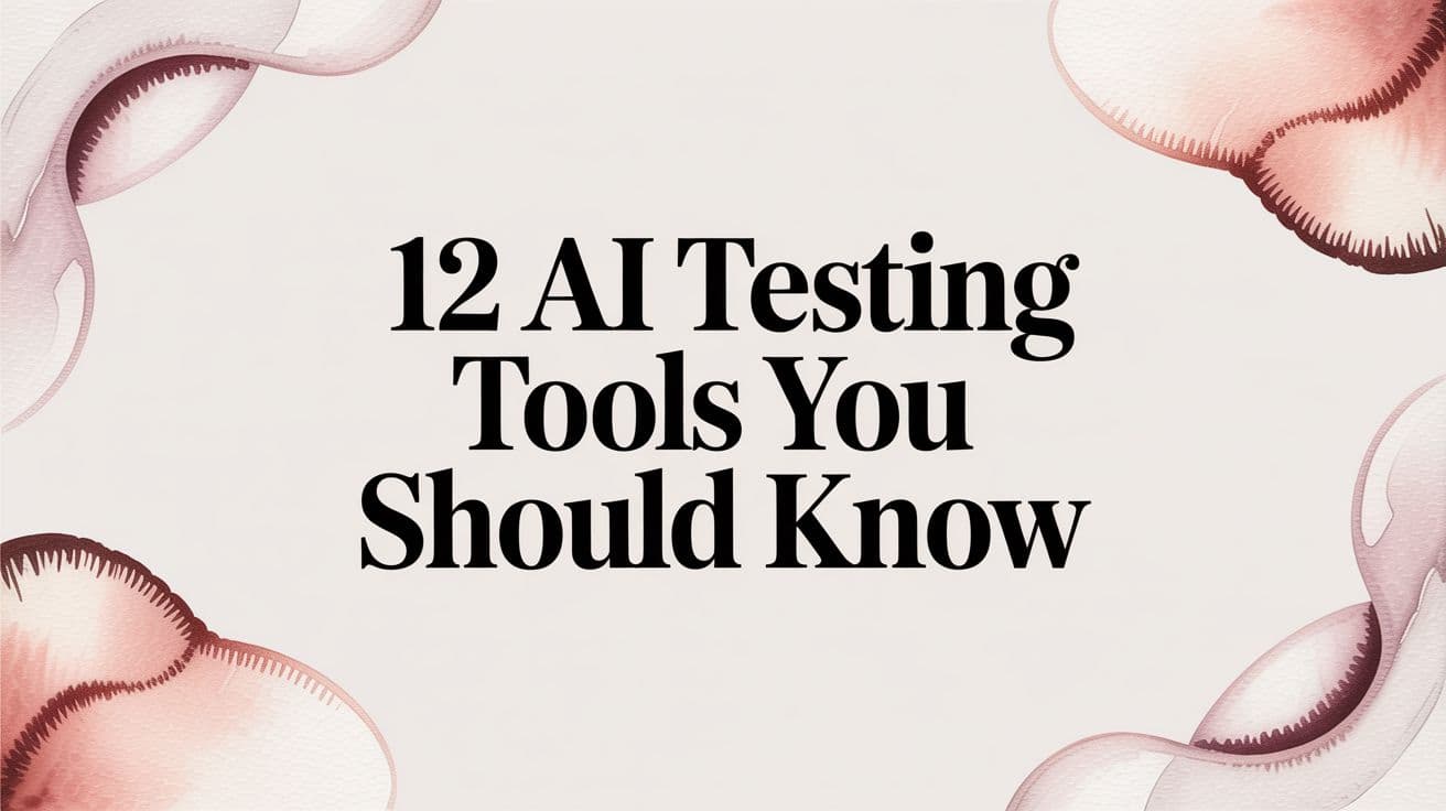 12 Ai testing tools You Should Know