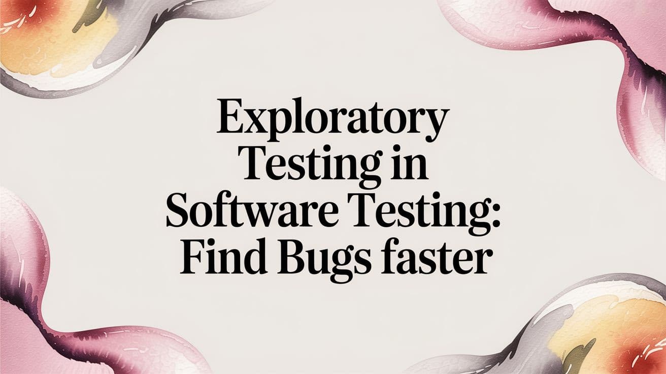 Exploratory Testing in Software Testing: Find Bugs Faster