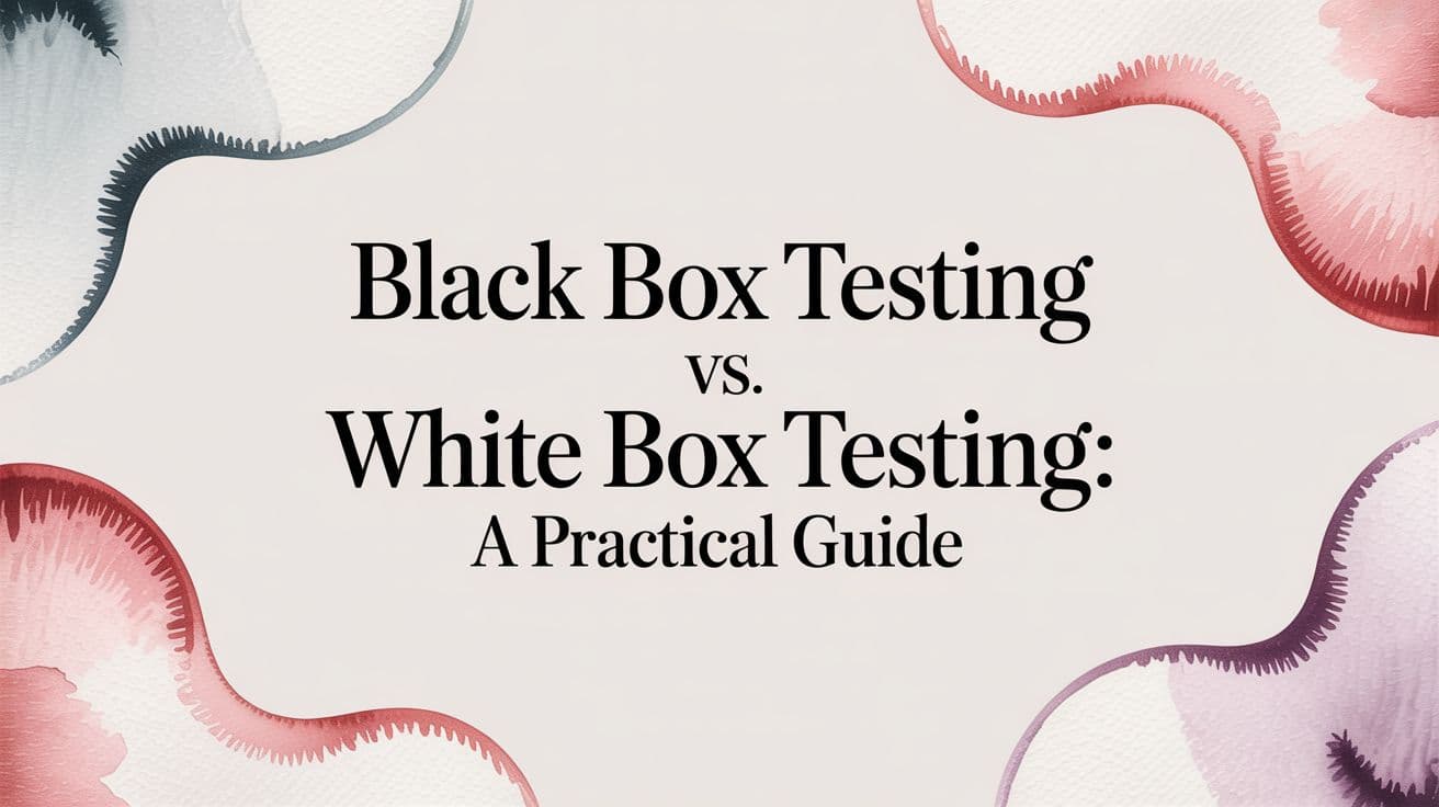 Black Box Testing vs White Box Testing: A Practical Guide
