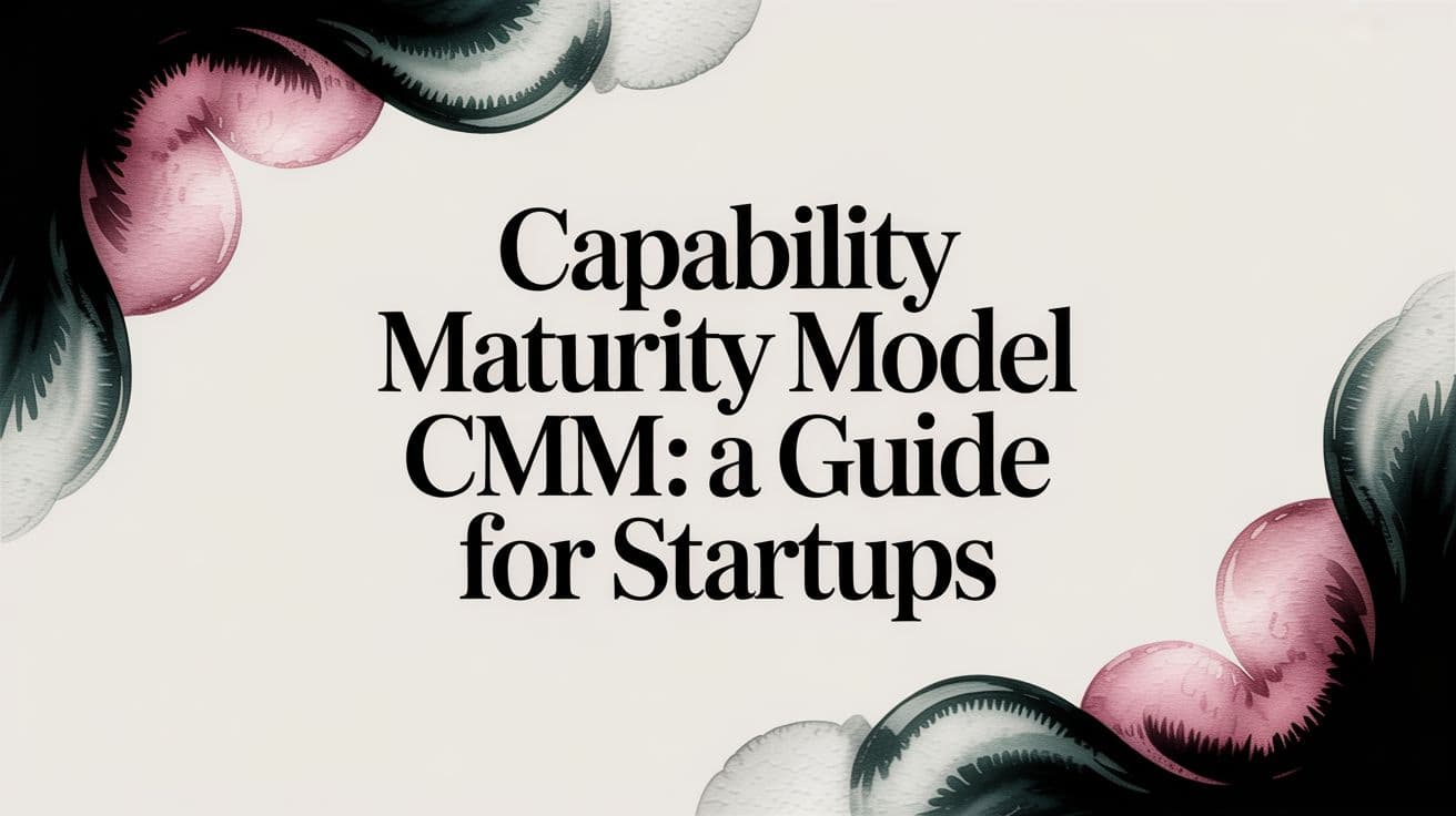 Capability Maturity Model CMM: A Guide for Startups