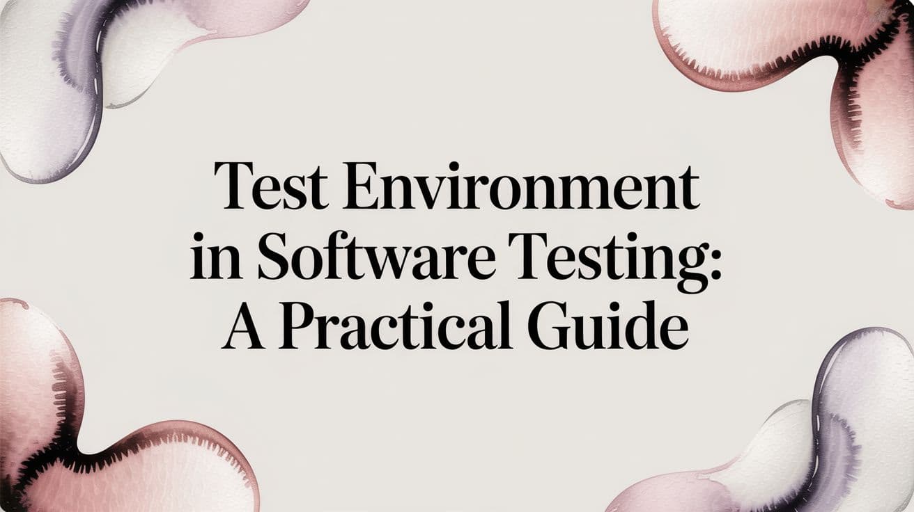 Test Environment in Software Testing: A Practical Guide