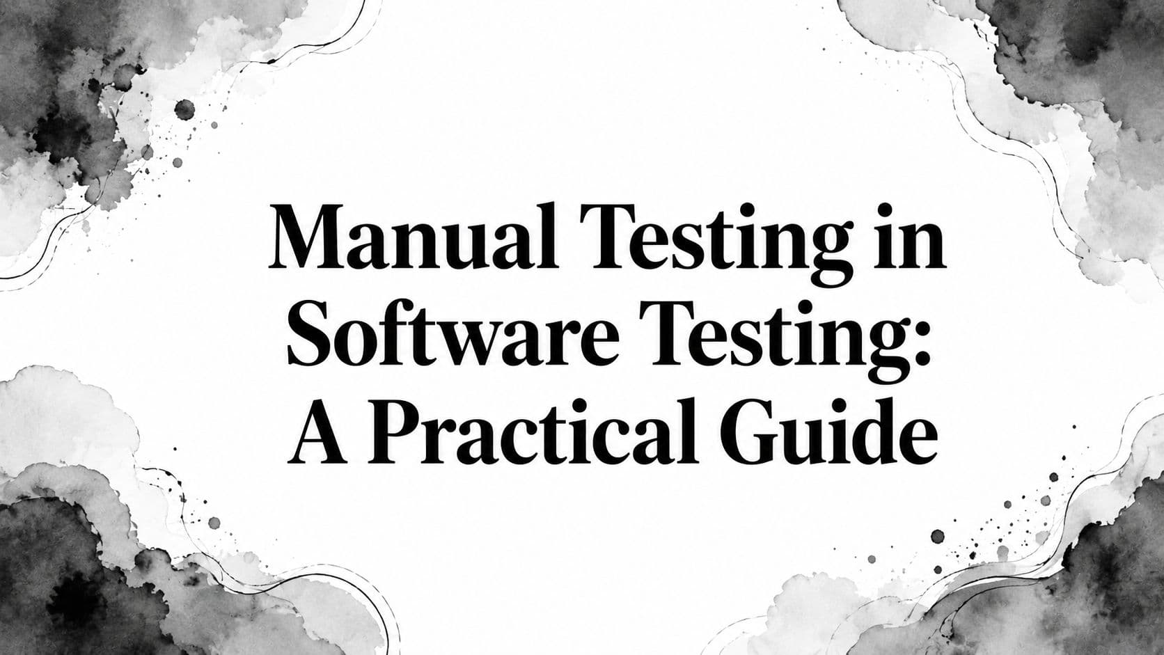 Manual Testing in Software Testing: A Practical Guide