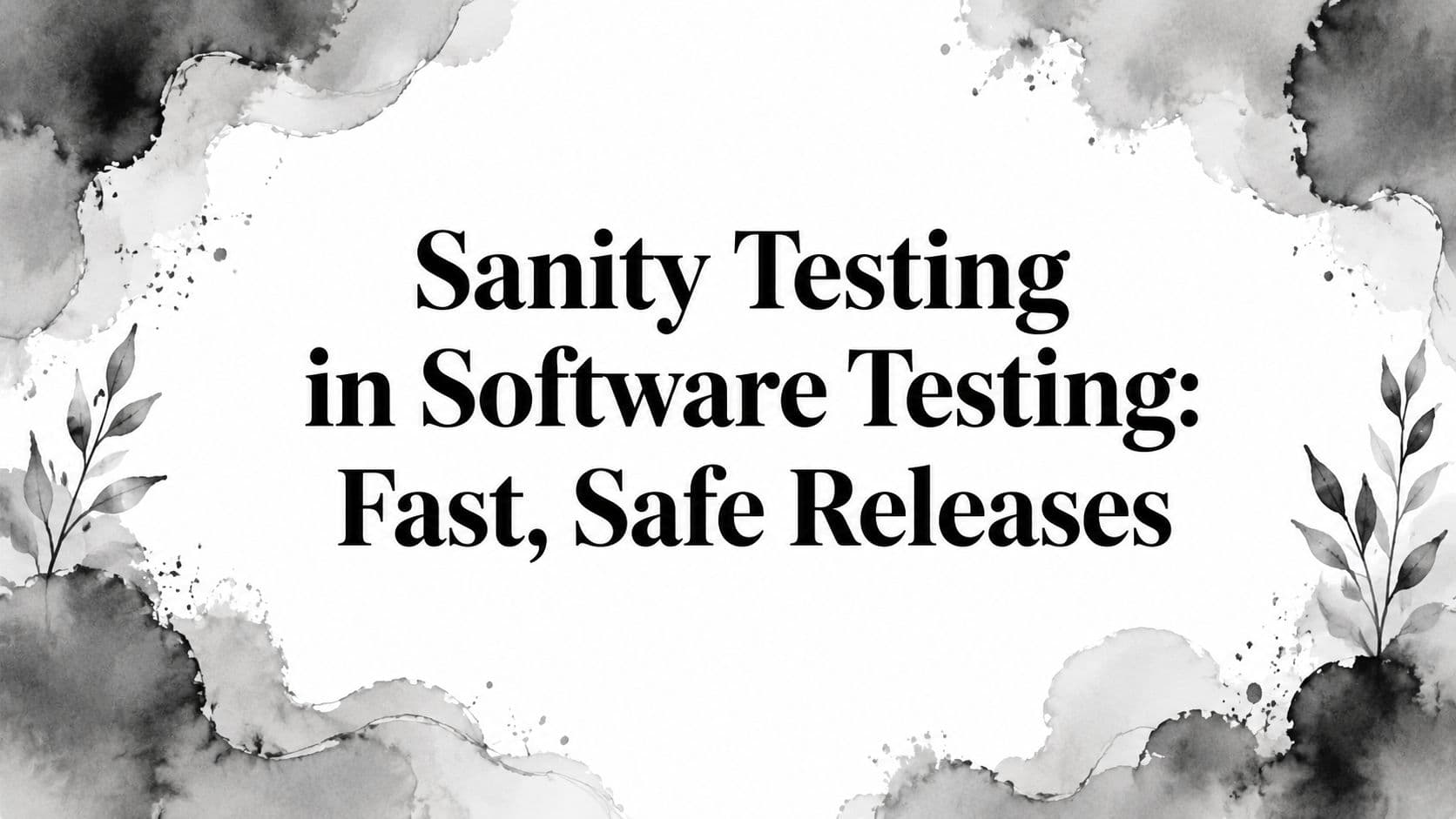Sanity Testing in Software Testing: Fast, Safe Releases