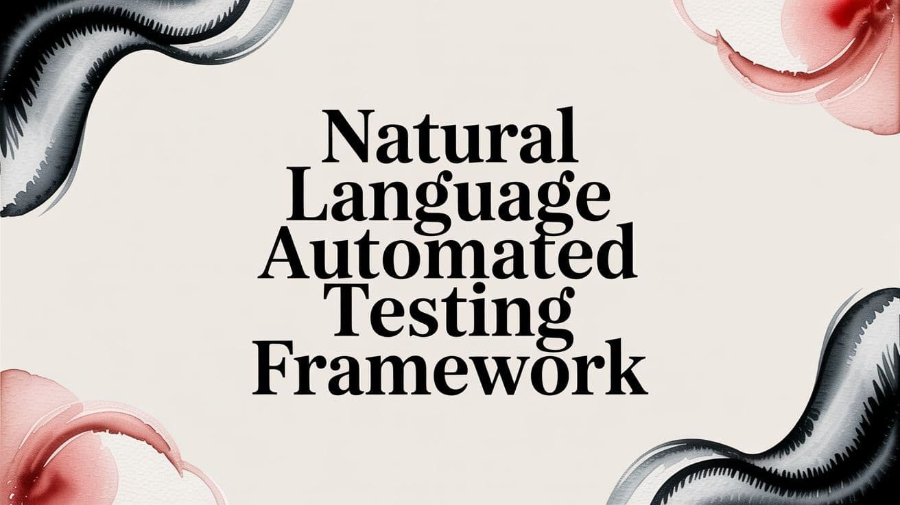 Natural Language Automated Testing Framework